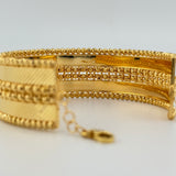 Luxury Textured Cuff Bracelet 22.29 grams | 201498