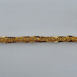21K Gold Twist Link Bracelet 8.62 grams | 206474