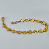21K Gold Rashadi 15-Motif Bracelet 5.18 grams | 206480