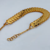 21K Gold Lira 29-Motif Bracelet 9.22 grams | 206483