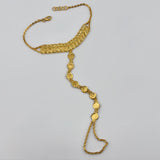 21K Gold Rashadi Glove Bracelet 9.28 grams | 206485