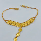 21K Gold Rashadi Glove Bracelet 9.28 grams | 206485