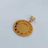 21K Gold Ayat Al-Kursi Charm Pendant 4.86 grams | 206486