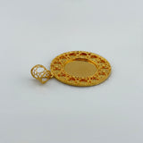 21K Gold Ayat Al-Kursi Charm Pendant 4.86 grams | 206486