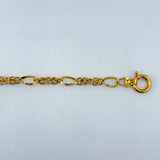 Modern Link Gold Bracelet 6.86 grams 7.5 inch | 201538
