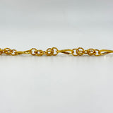 Modern Link Gold Bracelet 6.86 grams 7.5 inch | 201538