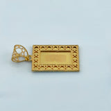 21K Gold Fortuna Charm Pendant 3.38 grams | 206487