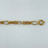 Modern Gold Bracelet 6.73 grams 7.5 inch | 201537