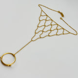 21K Gold Glove Bracelet 4.63 grams | 206488