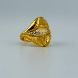 Traditional Textured Gold Ring 2.18 grams | 201558