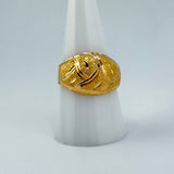 Traditional Engraved Gold Ring 4.05 grams | 201563