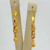 Modern Chain Dangle Earrings 3.11 grams | 201568
