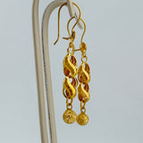 Modern Chain Dangle Earrings 3.11 grams | 201568