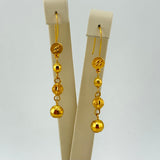 Elegant Three Ball Drop Earrings 4.37 grams | 201586