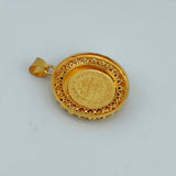 21K Gold Rashadi Bead Charm Pendant 5.23 grams | 206527