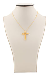 Gold Cross Necklace