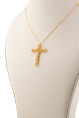 Gold Cross Necklace