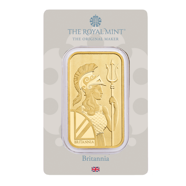 Britannia 1oz Minted Gold Bar