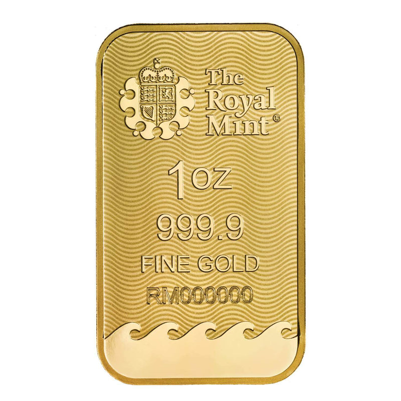 Britannia 1oz Minted Gold Bar