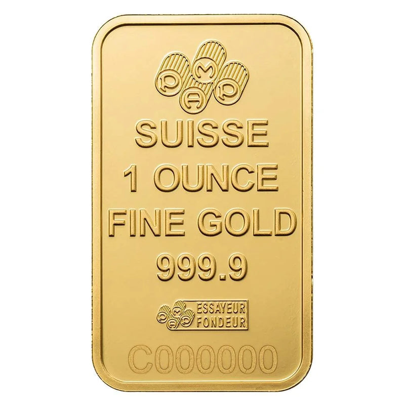 PAMP Suisse Lady of Liberty GREEN Gold Bar .9999 Fine (in Assay) 1 Oz