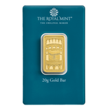Kaaba 20g Gold Bullion Minted Bar - Royal Mint
